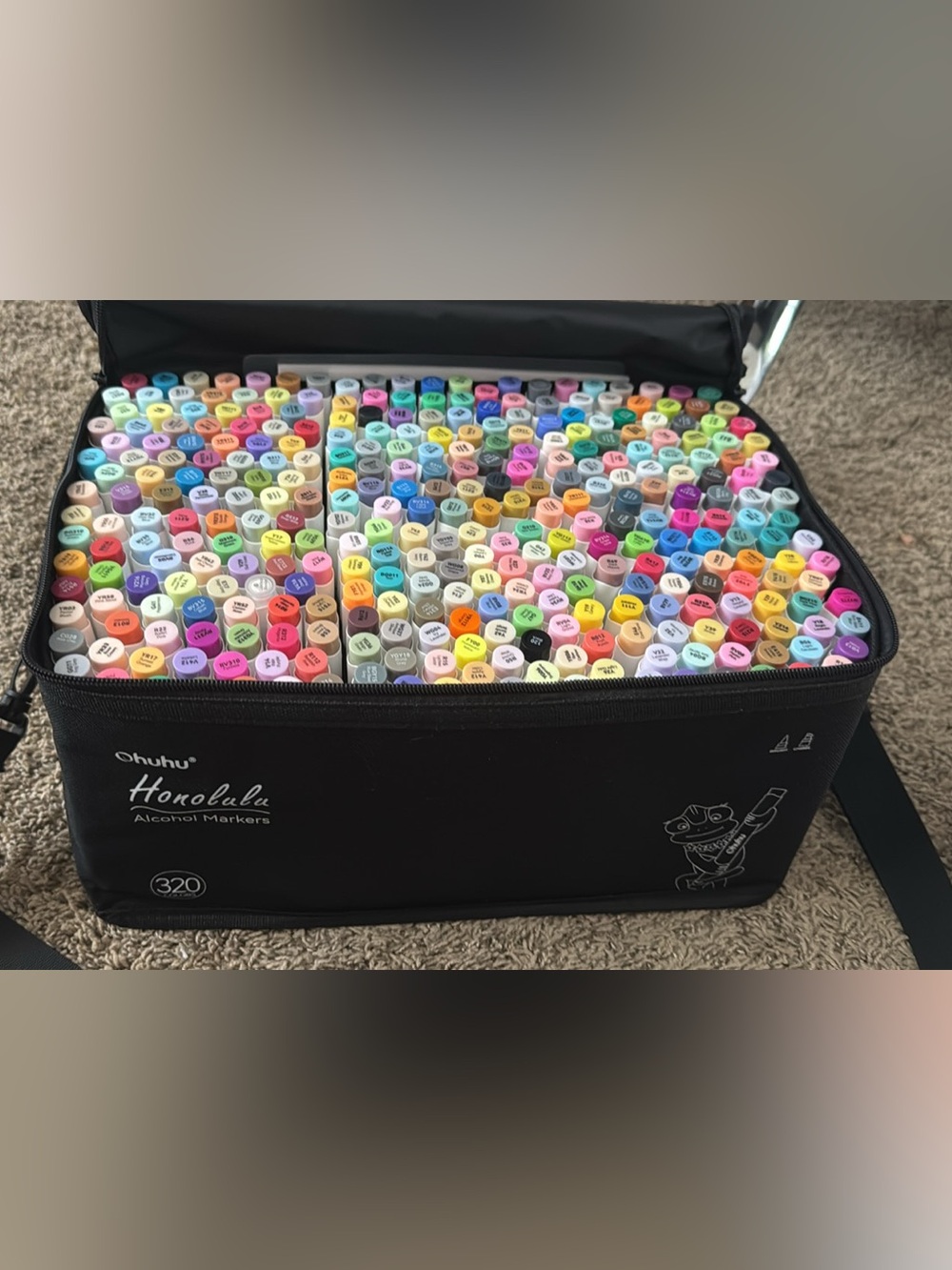 Ohuhu Honolulu Marker Cases with Coloring Books